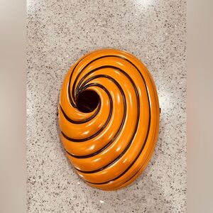 Akatsuki Tobi mask from Naruto. Halloween latex mask.